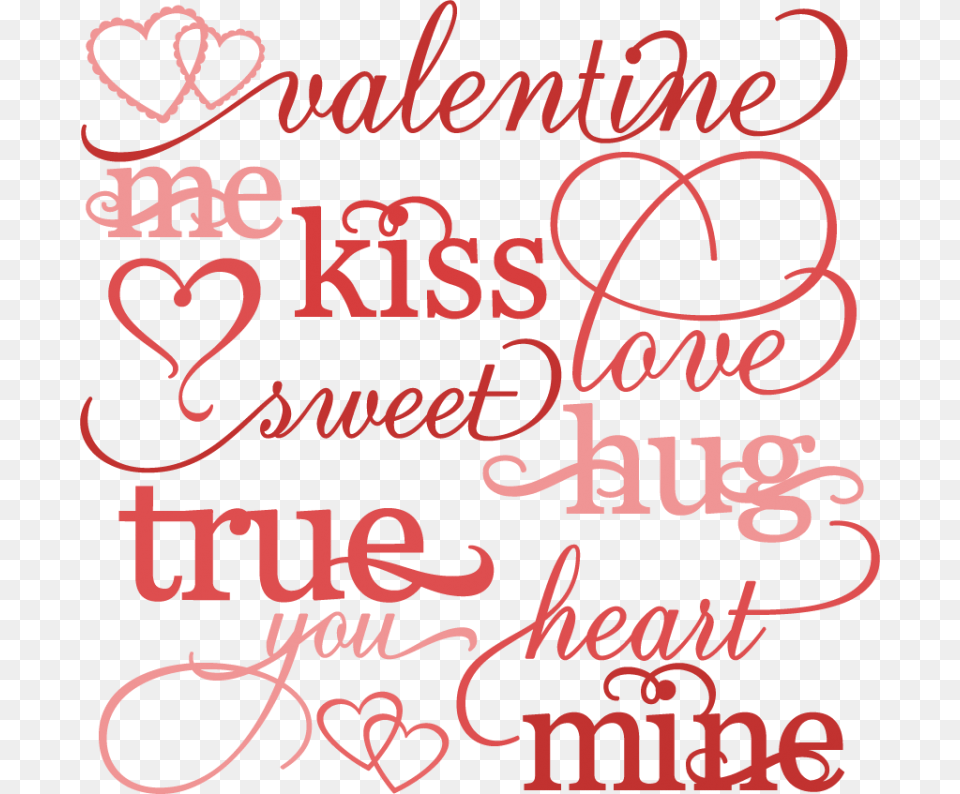 Transparent Valentine S Day Clipart Calligraphy, Text, Handwriting, Book, Publication Png Image