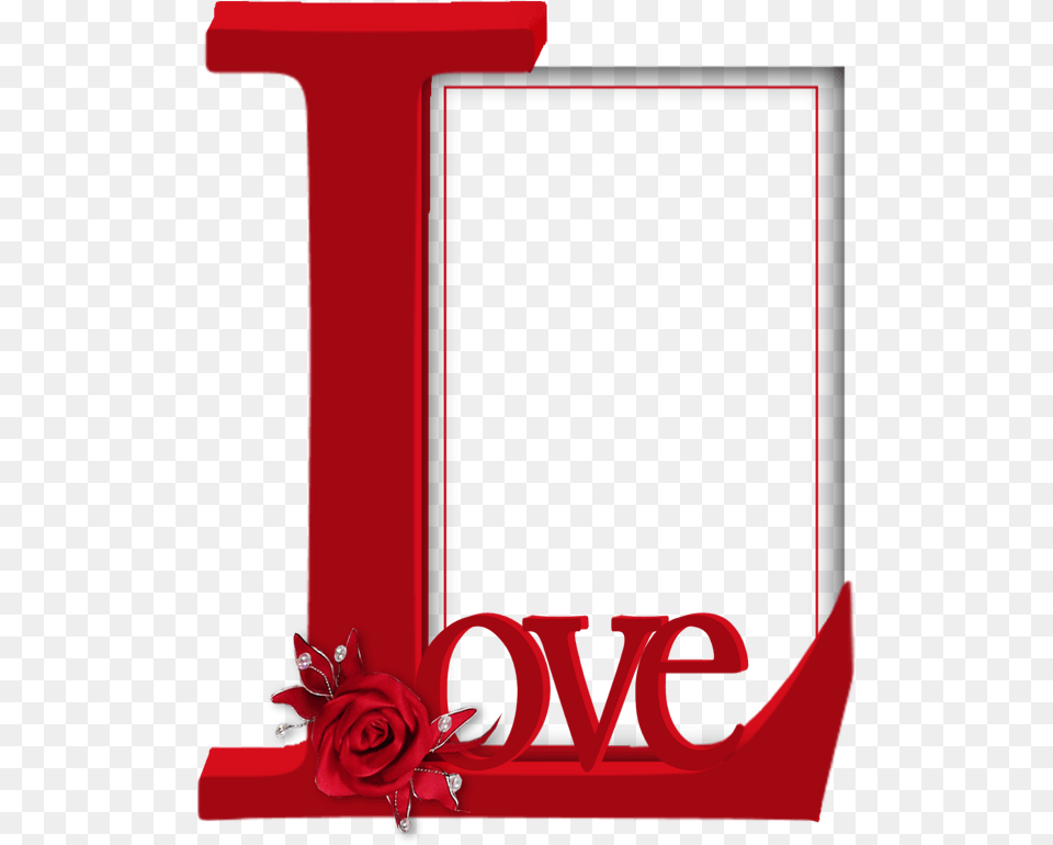 Transparent Valentines Day Frame Frame Love Background, Text, Flower, Plant, Rose Free Png