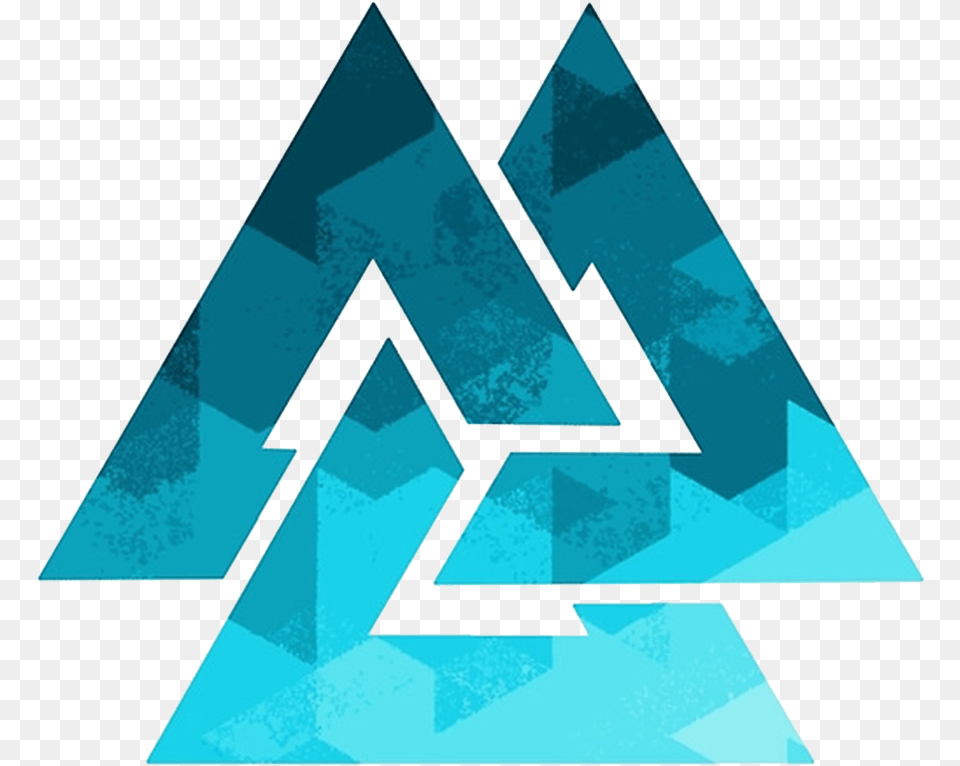 Valknut Odin Symbol, Triangle Free Transparent Png