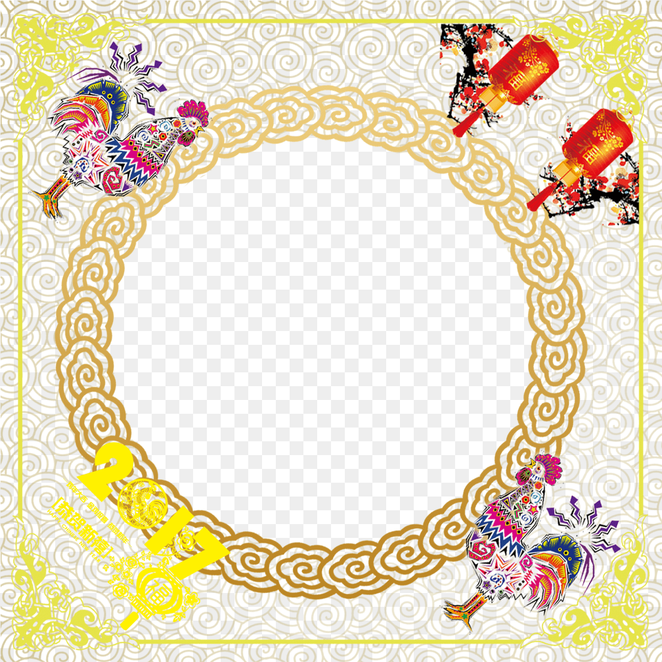Transparent Vector Frame Chinese Zodiac, Art, Floral Design, Graphics, Pattern Png Image