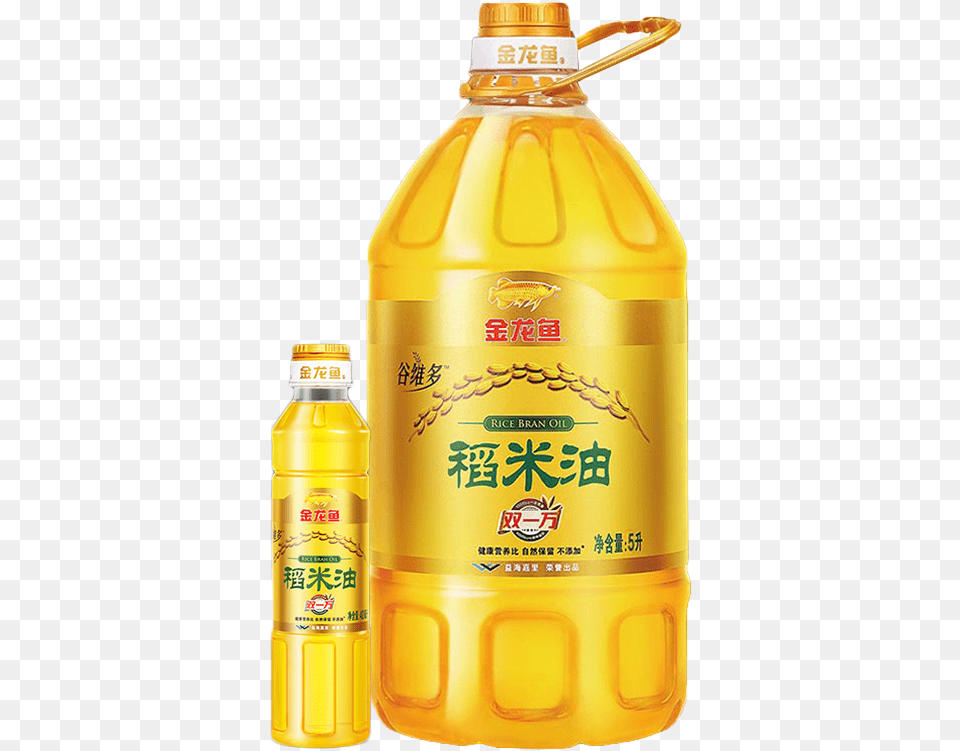 Transparent Vegetable Oil Arawana Rice Bran Oil, Cooking Oil, Food, Ketchup, Bottle Free Png