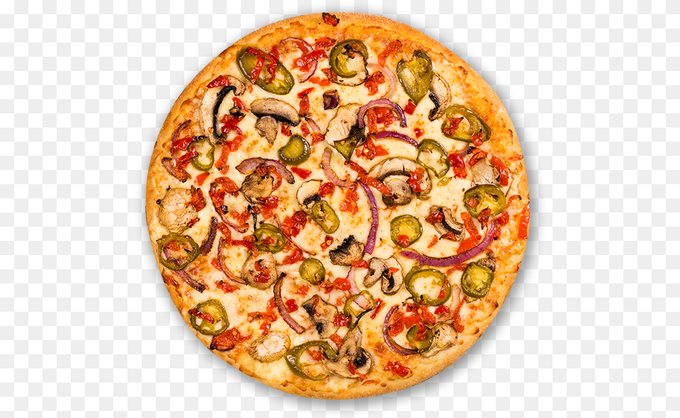 Transparent Vegetable Pizza, Food Free Png