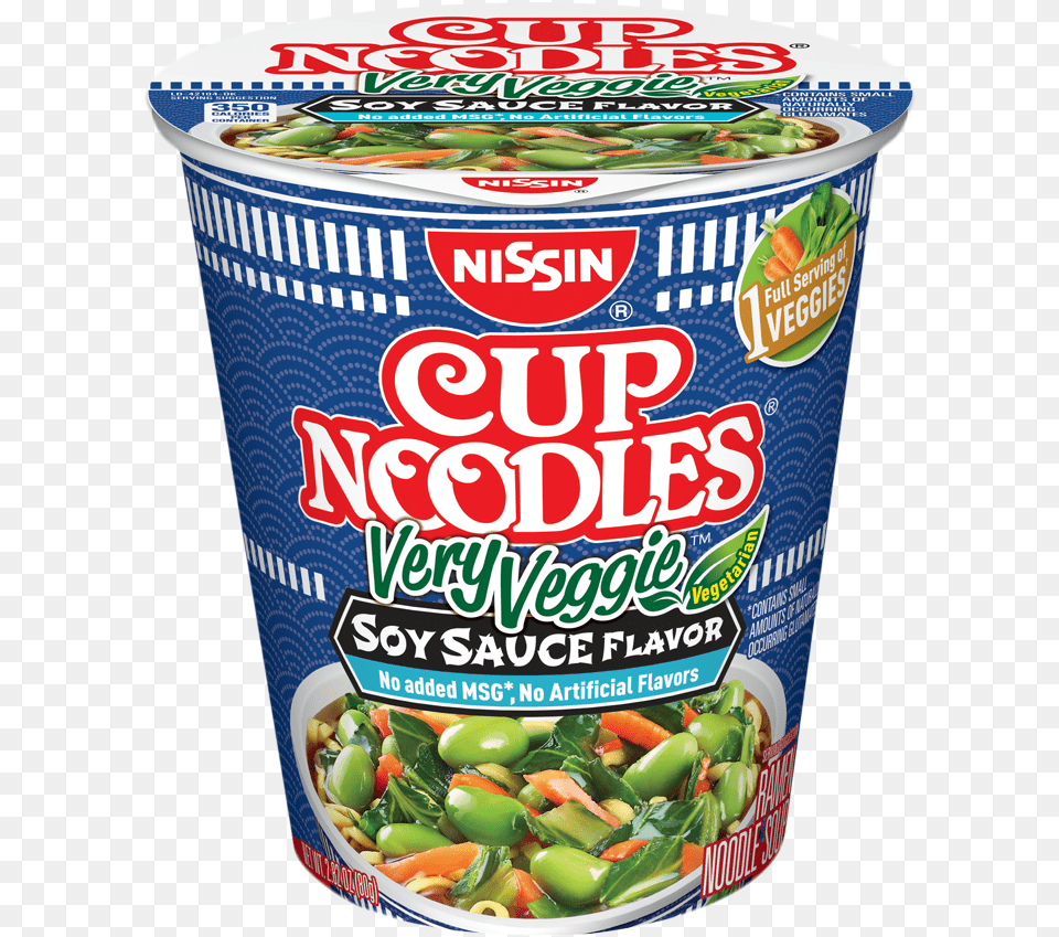 Transparent Veggies Nissin Cup Noodles Very Veggie, Can, Tin, Food Png
