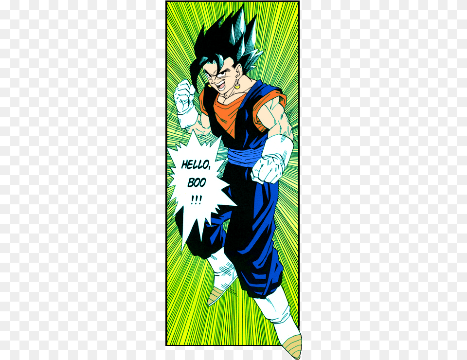 Transparent Vegito Dragon Ball Z Manga Vegito, Book, Comics, Publication, Adult Free Png