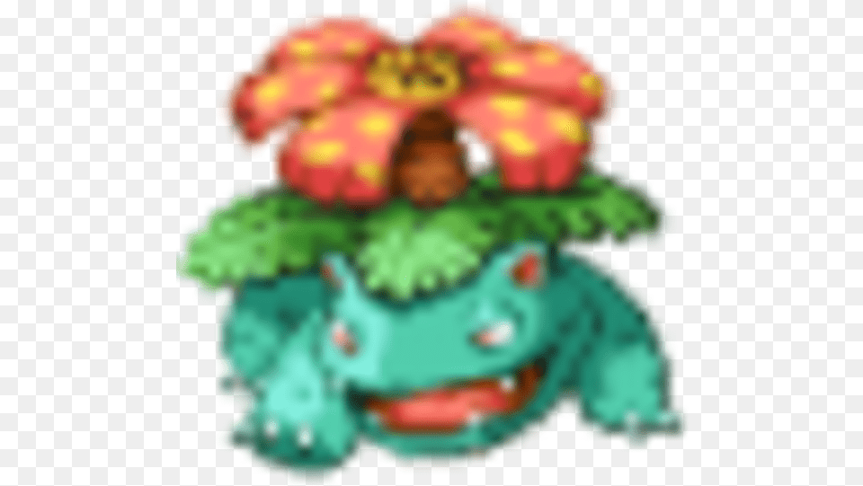 Transparent Venusaur Venusaur Charizard Blastoise, Birthday Cake, Cake, Cream, Dessert Png Image