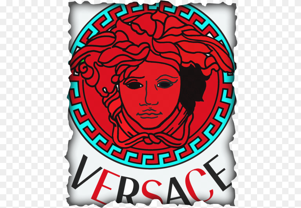 Versace Logo Versace Logo, Head, Person, Face, Baby Free Transparent Png