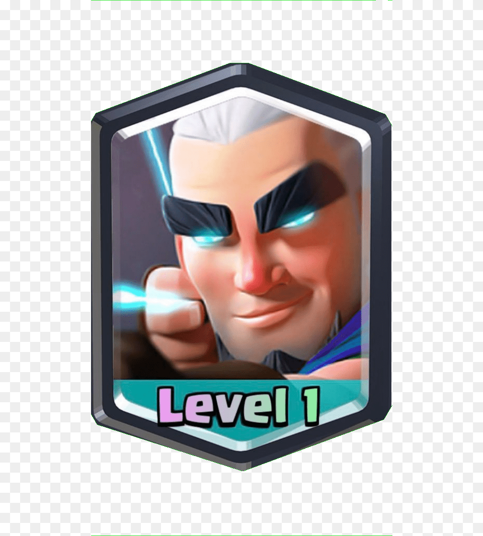 Transparent Version Of New Card Clash Royale Magical Archer, Accessories, Sunglasses, Person, Face Free Png Download