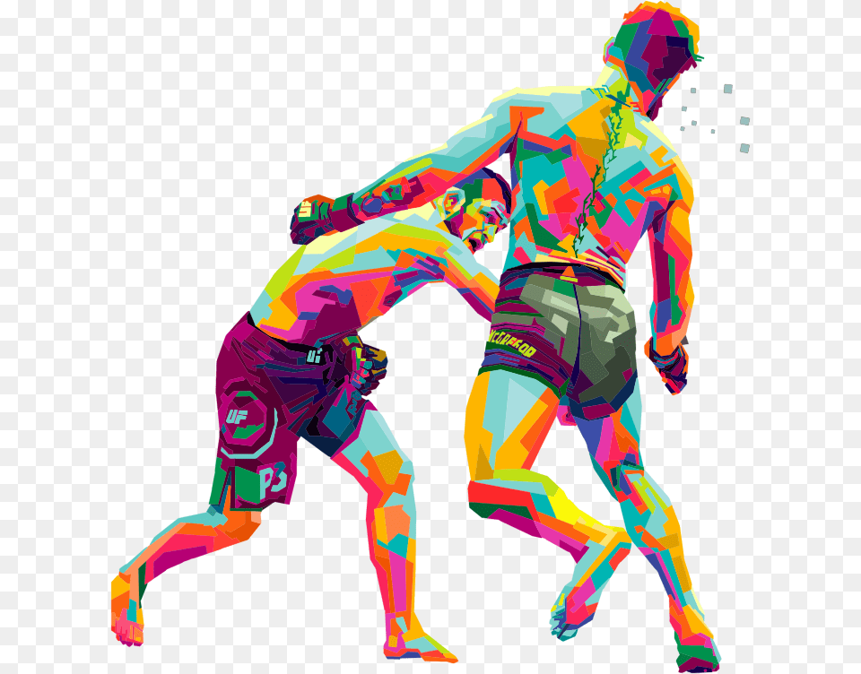 Transparent Versus Mixed Martial Arts Graphic, Adult, Male, Man, Person Png Image