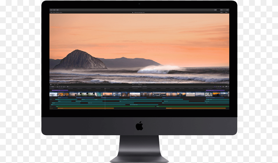 Transparent Vhs Lines Imac Pro Fcpx, Computer, Computer Hardware, Screen, Electronics Png