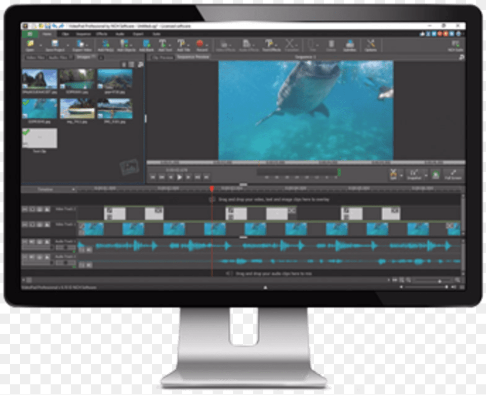 Transparent Video Editing Descargar Editor De Voz, Screen, Monitor, Hardware, Electronics Free Png Download