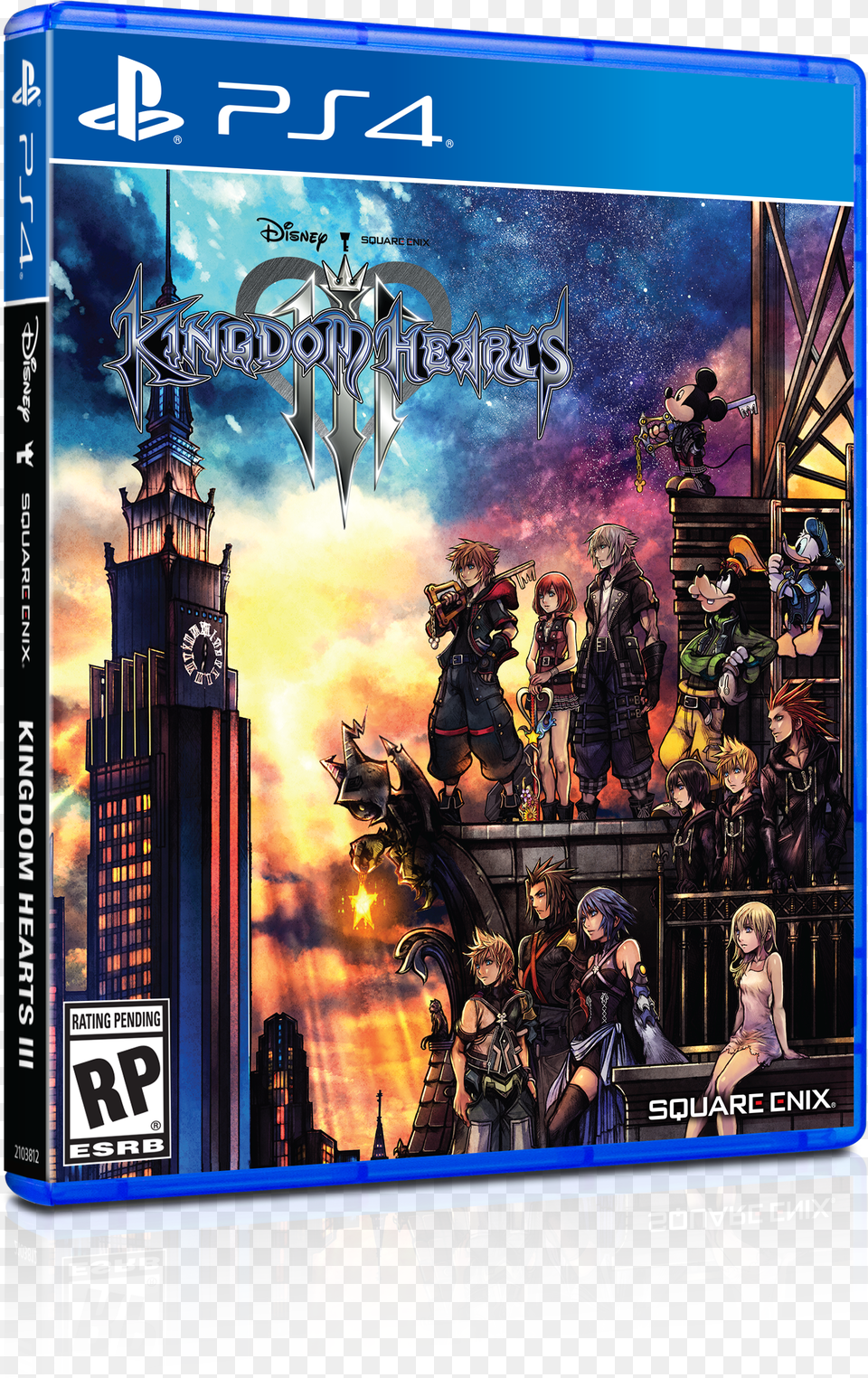 Transparent Video Game Renders Kingdom Hearts 3 Box Png Image