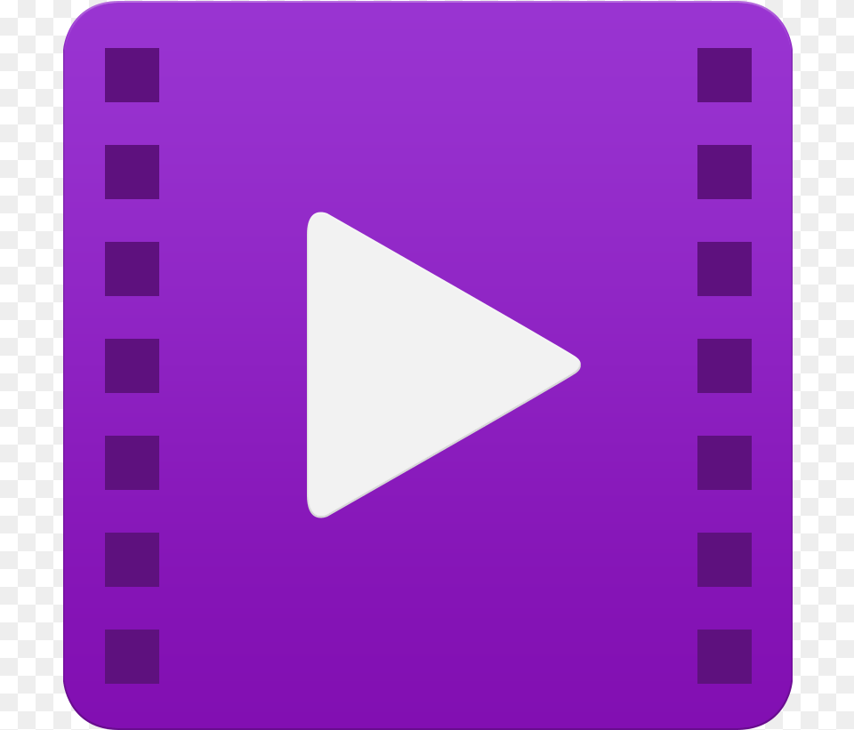 Transparent Video Icon, Purple, Triangle, Weapon, Arrow Png Image