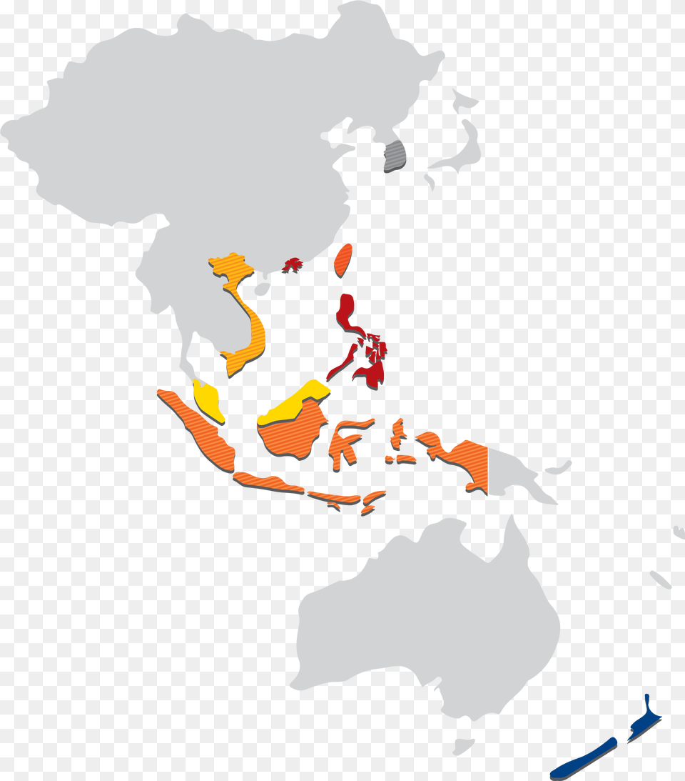 Transparent Vietnam Map Clipart Southeast Asia Highlighted On Map, Plot, Chart, Person, Head Png