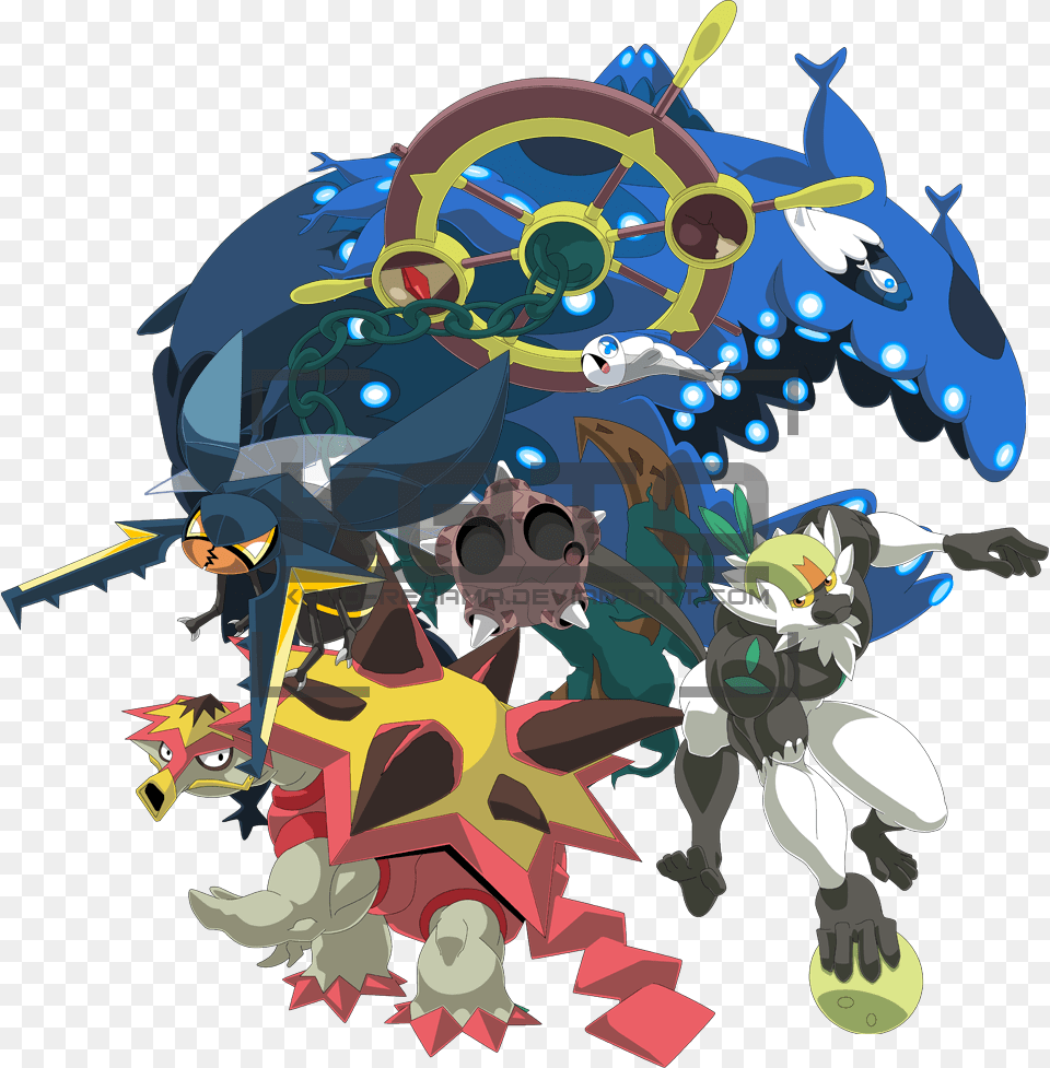 Transparent Vikavolt Pokemon My Sun And Moon Team, Art, Graphics, Book, Comics Png Image