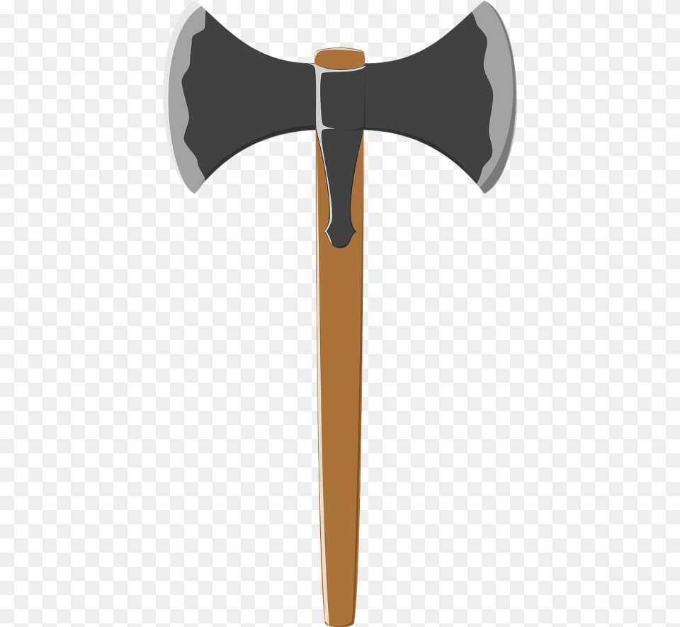 Transparent Viking Axe Viking Axe Clipart, Weapon, Device, Tool, Cross Free Png Download