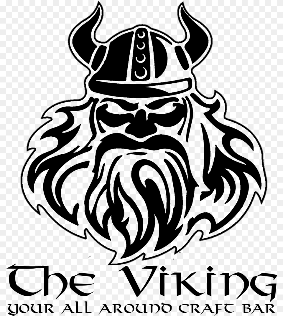 Transparent Viking Beard Helmet Viking Transparent, Gray Free Png Download