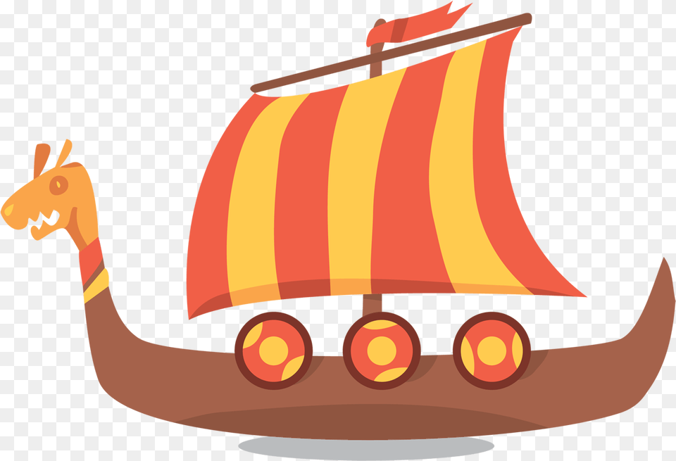 Transparent Viking Ship Clip Art Viking Boat Race Cartoon, Device, Grass, Lawn, Lawn Mower Free Png Download