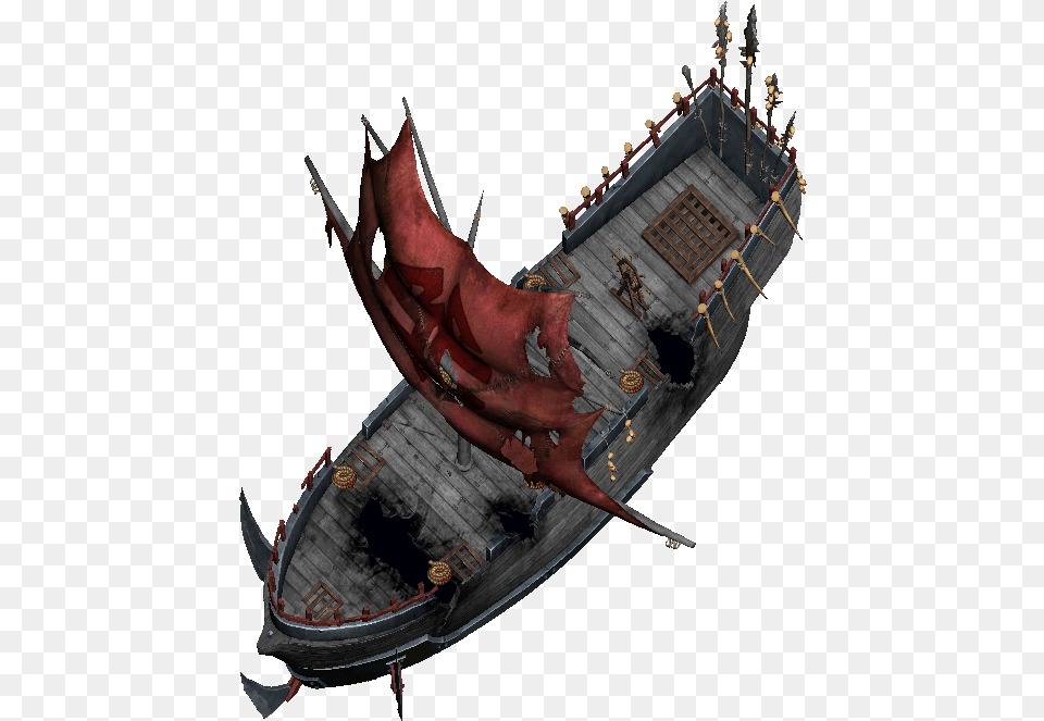 Transparent Viking Ship Orc Ship, Boat, Transportation, Vehicle, Gondola Png Image