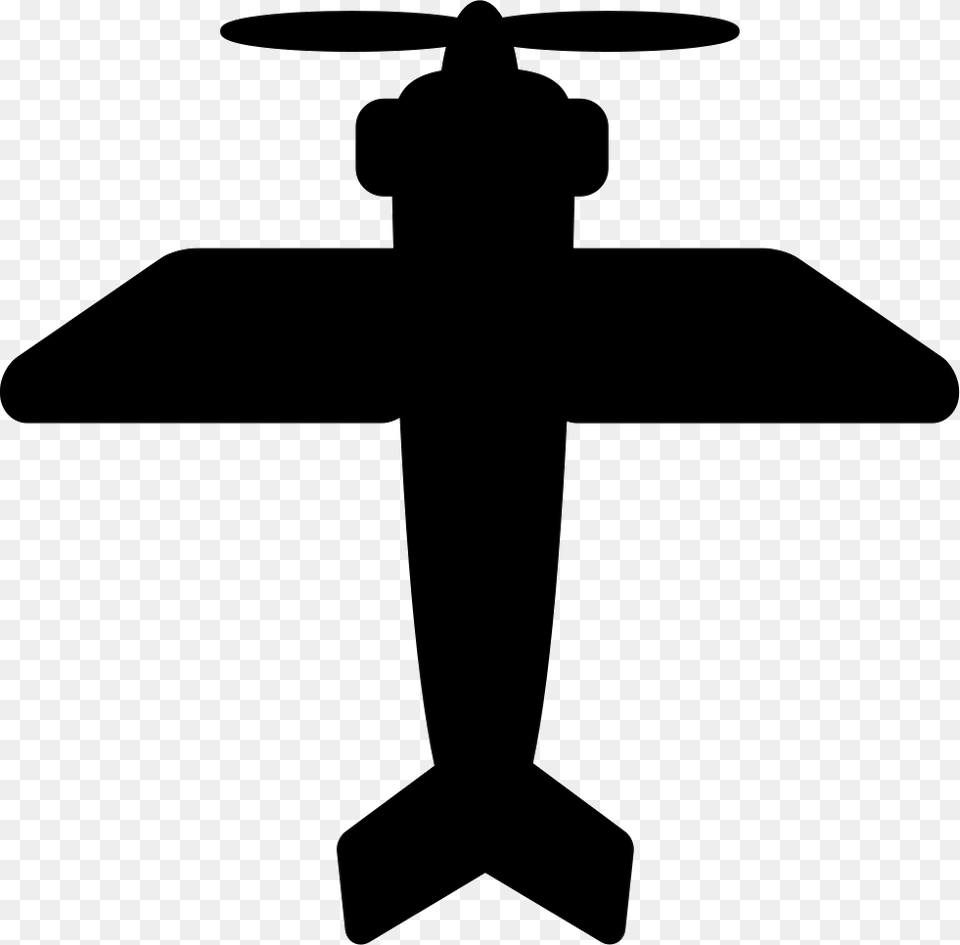 Transparent Vintage Airplane Clipart No Background Cross, Silhouette, Symbol Png