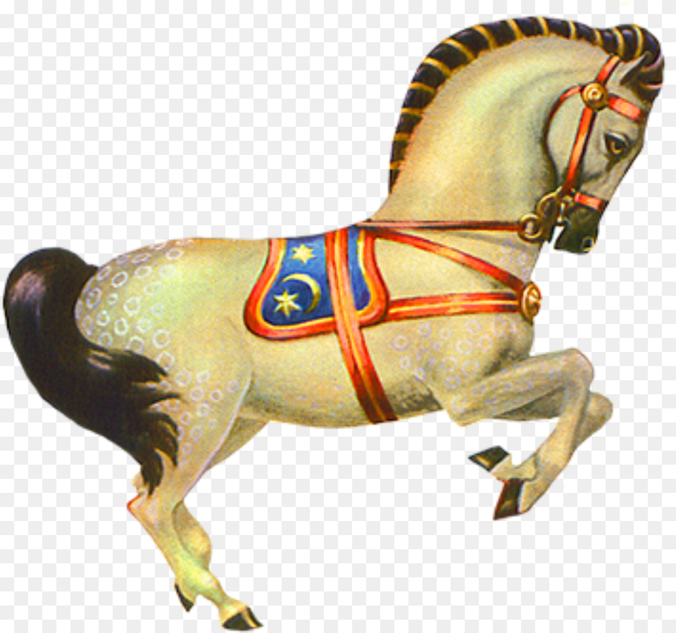 Transparent Vintage Circus, Animal, Horse, Mammal, Harness Free Png Download