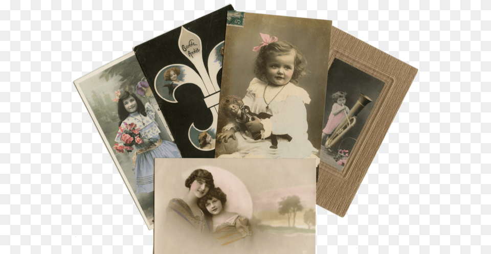 Transparent Vintage Girl Vintage Photos Of Children, Art, Collage, Greeting Card, Mail Png Image