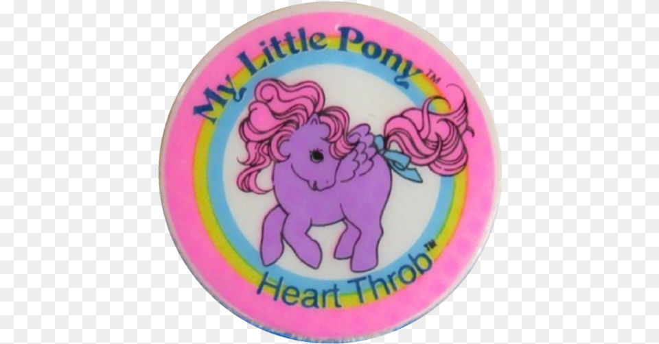 Vintage Mlp Heart Throb Sticker Cartoon, Badge, Logo, Symbol, Plate Free Transparent Png