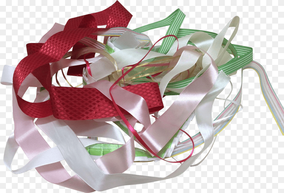 Transparent Vintage Ribbon Gift Wrapping, Tape, Art Png