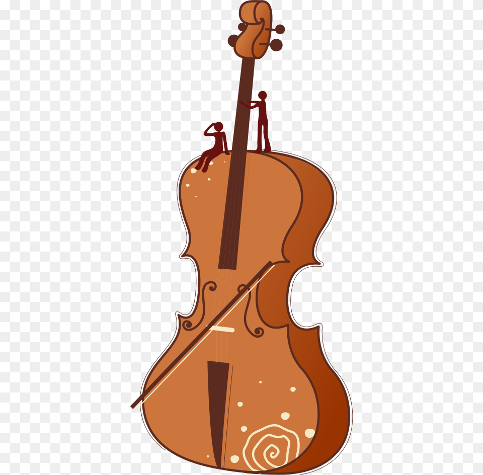 Transparent Violin Clipart Cello Cartoon, Musical Instrument, Boy, Child, Male Png