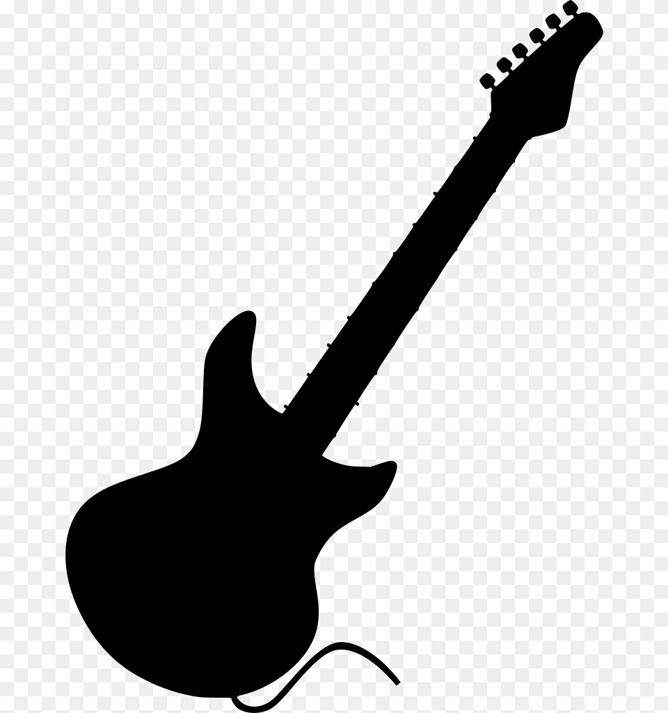 Transparent Violo Vector Electric Guitar Icon, Gray Free Png Download