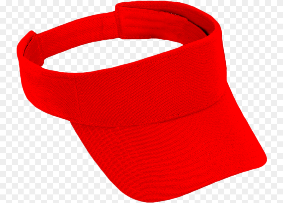 Transparent Visors Red Sun Visor Cap Transparent Red Visor, Baseball Cap, Clothing, Hat, Accessories Free Png Download