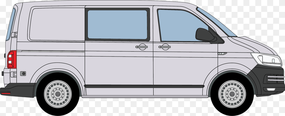 Transparent Volkswagen Van Compact Van, Caravan, Transportation, Vehicle, Car Png Image
