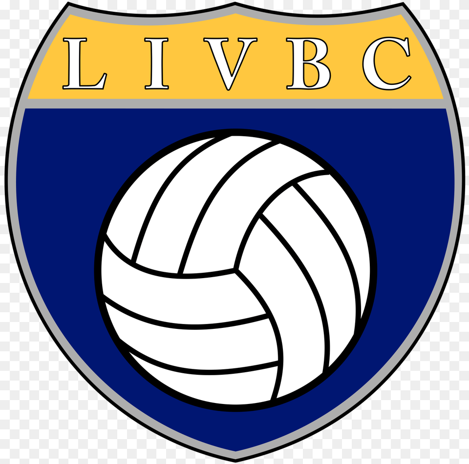 Transparent Volleyball Tournament Clipart Livbc Volleyball, Badge, Logo, Symbol, Disk Png