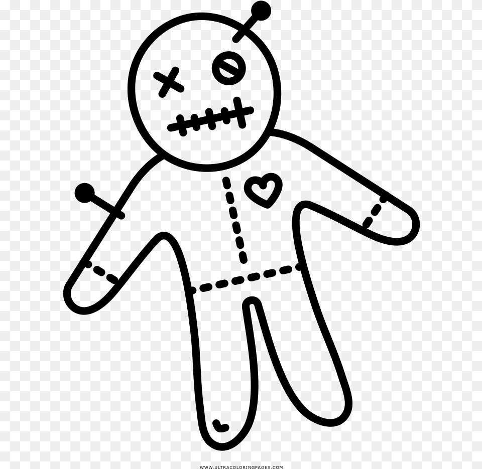 Transparent Voodoo Doll Voodoo Dolls Drawing, Gray Png