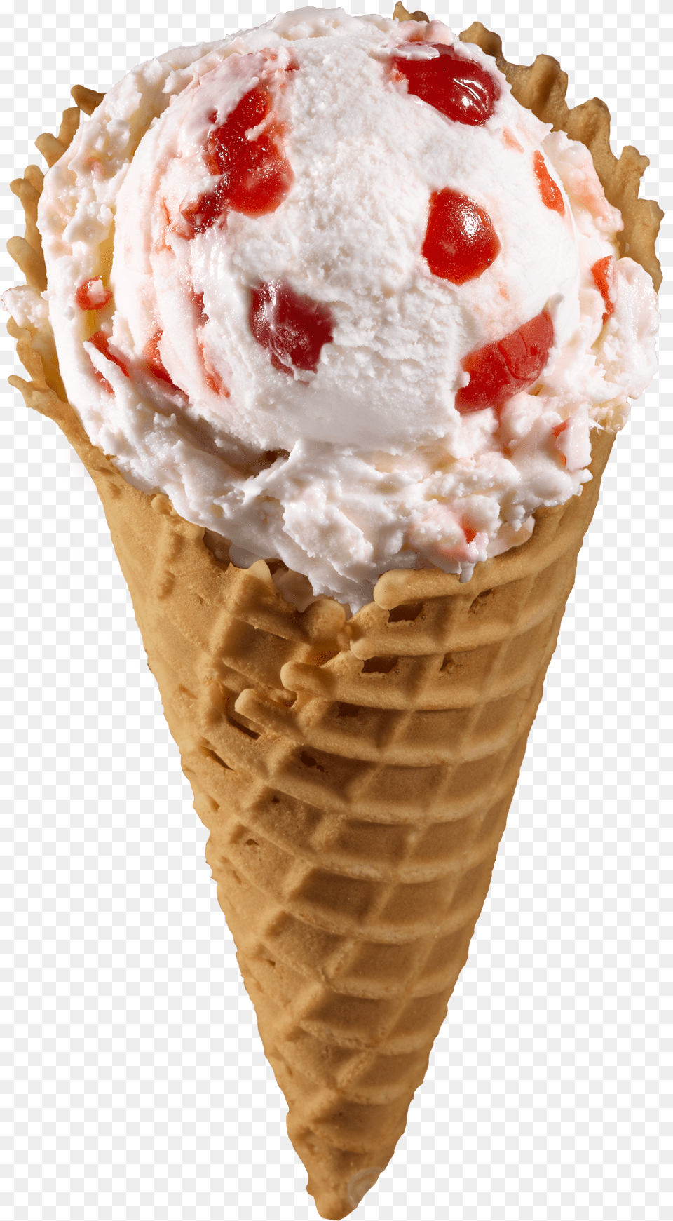 Transparent Waffle Cone Ice Cream Cone Raspberry, Dessert, Food, Ice Cream, Soft Serve Ice Cream Png