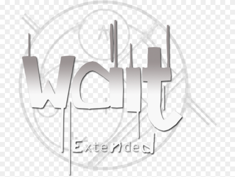 Transparent Wait Calligraphy, Logo, Lighting, Text, Stencil Free Png