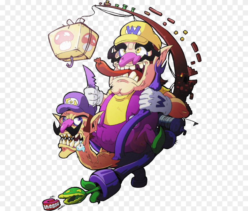 Transparent Waluigi, Book, Comics, Publication, Clothing Png