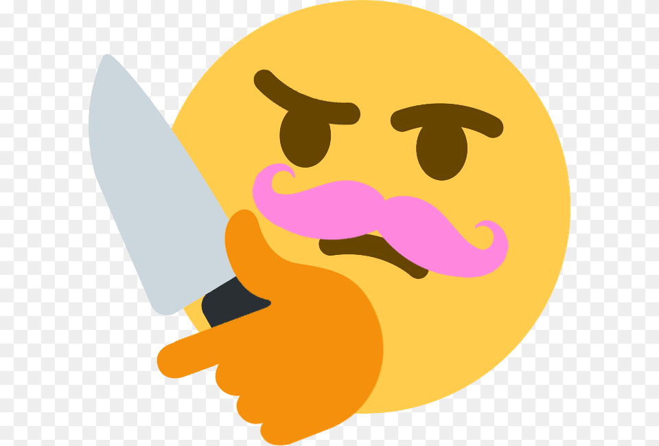 Transparent Warfstache Transparent Background Discord Emojis, Baby, Head, Person, Face Png Image