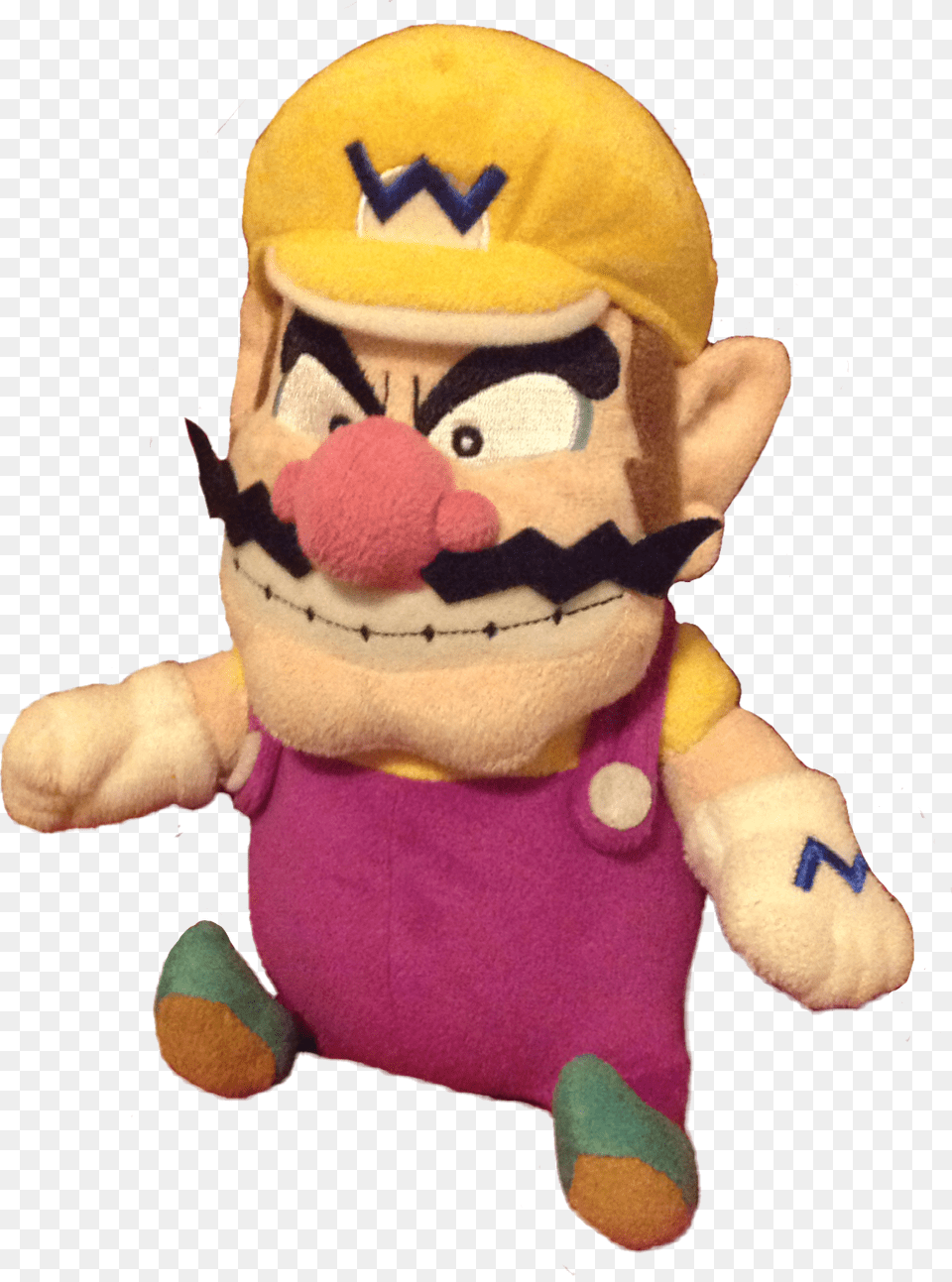 Transparent Wario Hat Wario Plush, Toy Png Image