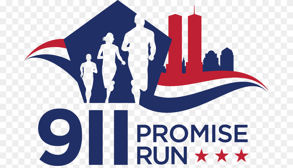 Transparent Washington Dc Monuments Clipart 911 Promise Run, Person, People, Logo, Adult Png Image