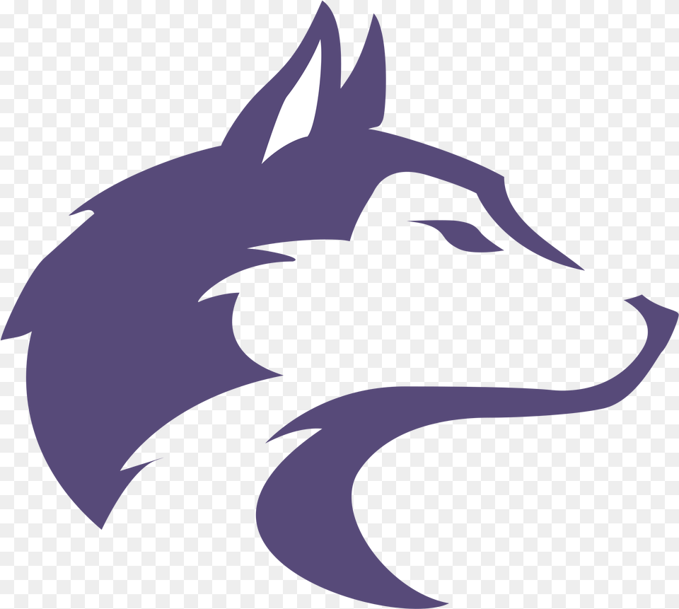 Transparent Washington Huskies Logo Washington Husky, Animal, Fish, Sea Life, Shark Png