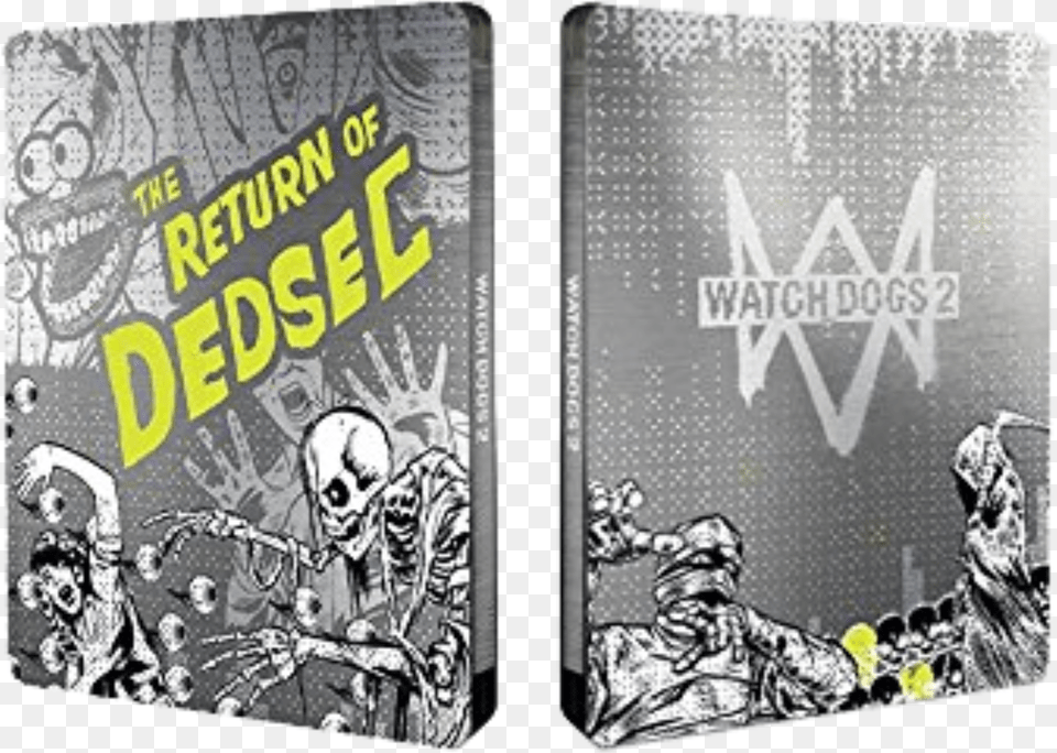 Watch Dogs 2 Watch Dogs 2 Steelbook, Book, Comics, Publication, Adult Free Transparent Png