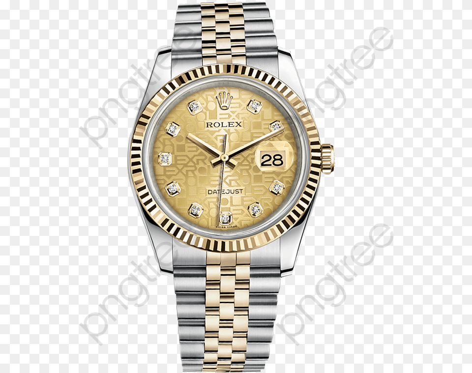 Transparent Watch Out Clipart Rolex Oyster Perpetual Datejust 2018, Arm, Body Part, Person, Wristwatch Png Image