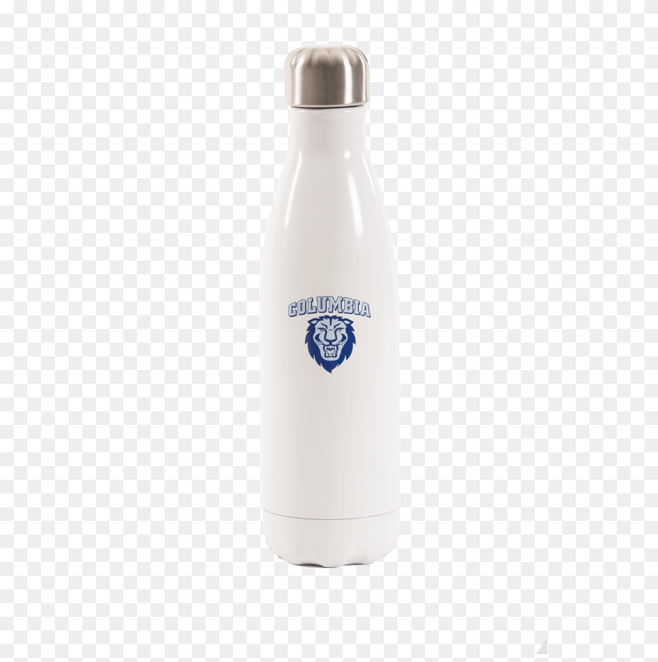 Transparent Water Bottle Clipart Black And White Columbia University Lion, Water Bottle, Shaker, Beverage, Milk Png Image