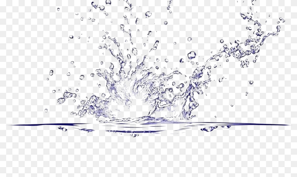 Transparent Water Clip Art Transparent Splash Water, Nature, Outdoors, Graphics, White Board Free Png Download