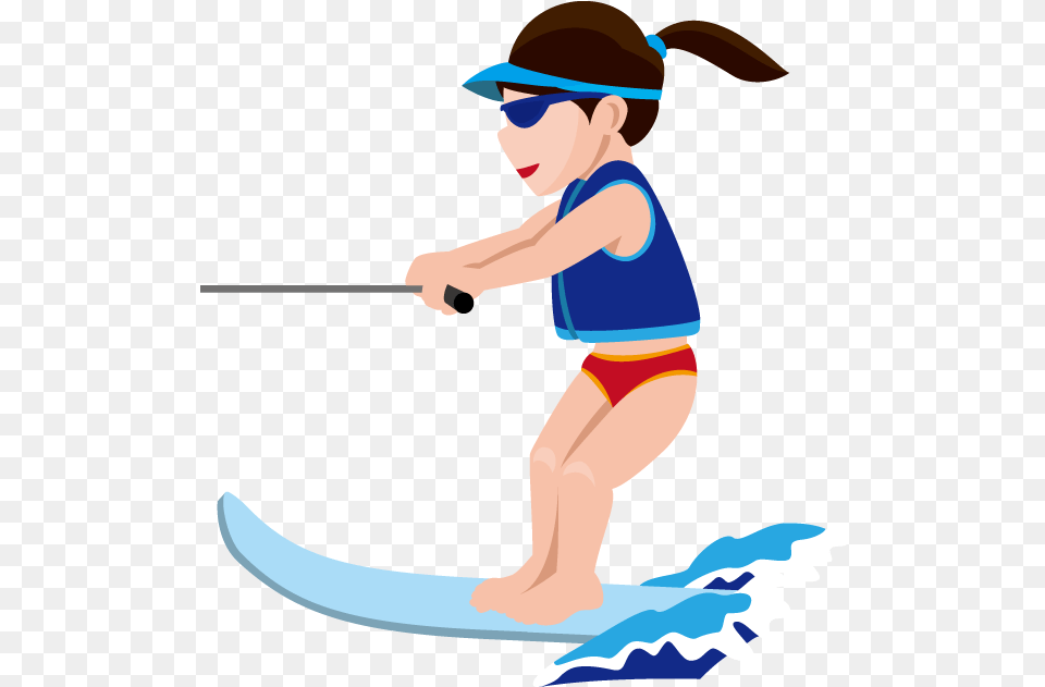 Transparent Water Ski Clipart Transparent Water Skiing Clipart, Paddle, Oars, Sea, Outdoors Png