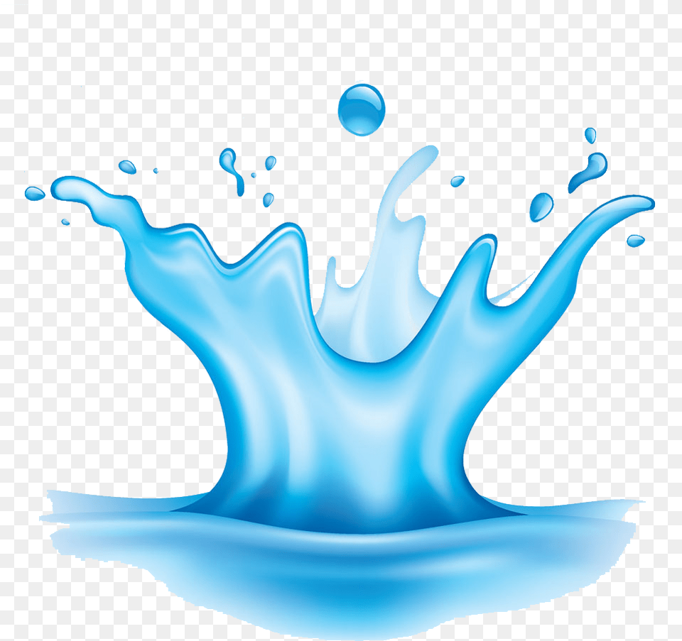 Transparent Water Splashes Clipart Cartoon Water Splash, Beverage, Milk, Outdoors, Smoke Pipe Free Png