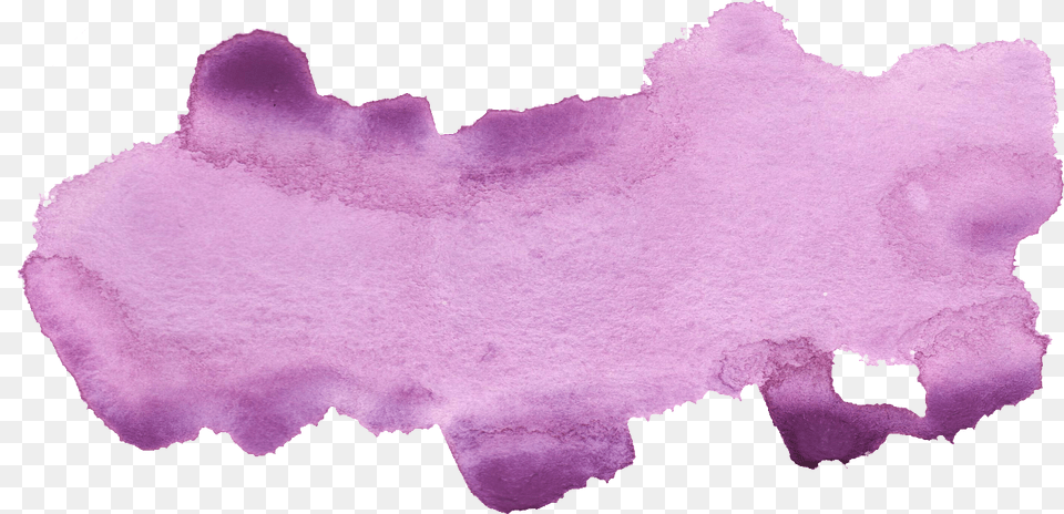 Watercolor Brush Stroke, Purple, Foam, Mineral Free Transparent Png