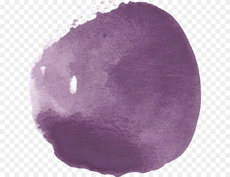 Transparent Watercolor Circle Purple Watercolor Circle, Accessories, Gemstone, Jewelry, Mineral Free Png Download