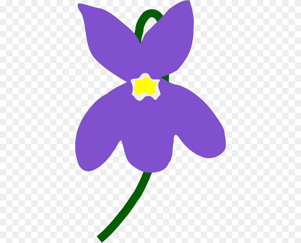 Transparent Watercolor Plants Marsh Blue Violet Clip Art, Flower, Iris, Plant, Orchid Free Png
