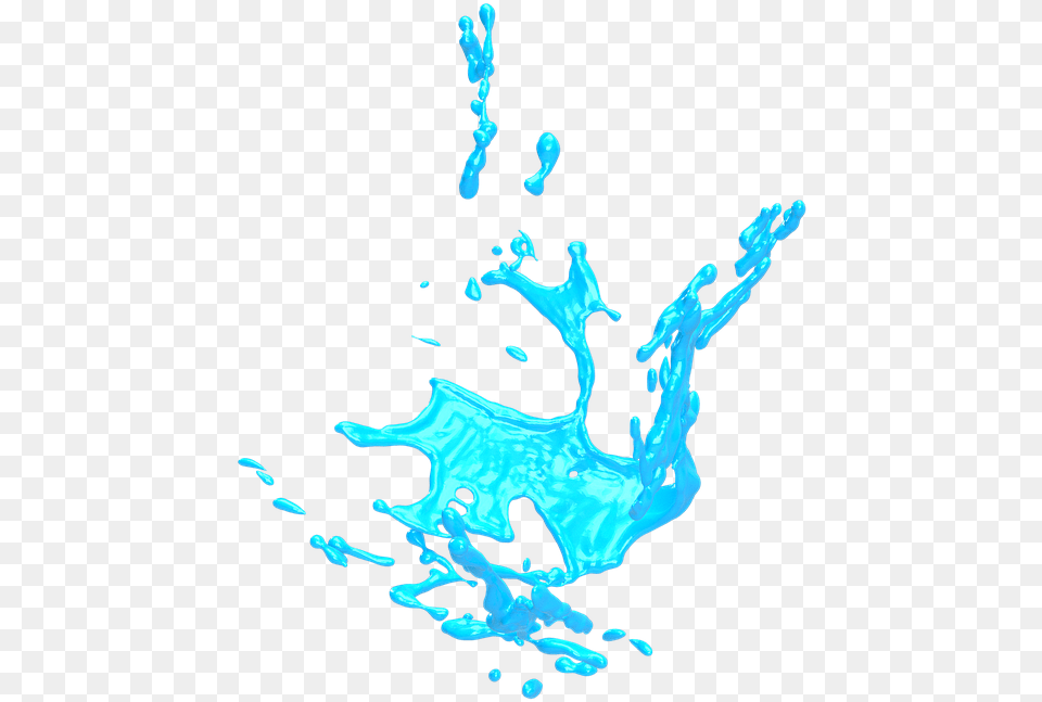 Transparent Watercolor Splash Splash Render, Beverage, Milk, Water, Droplet Png Image